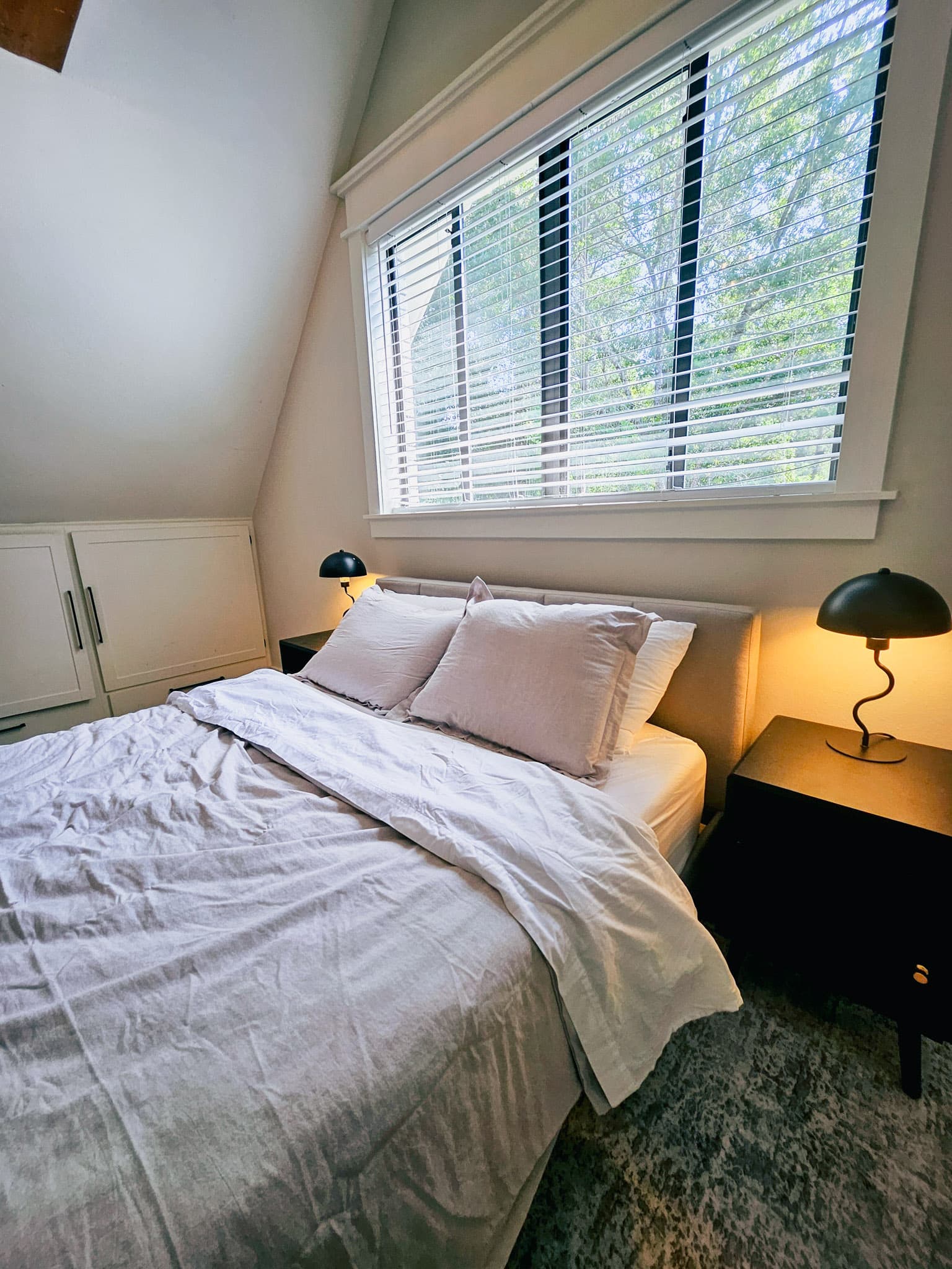 Luxury boudoir studio interior with soft natural light
