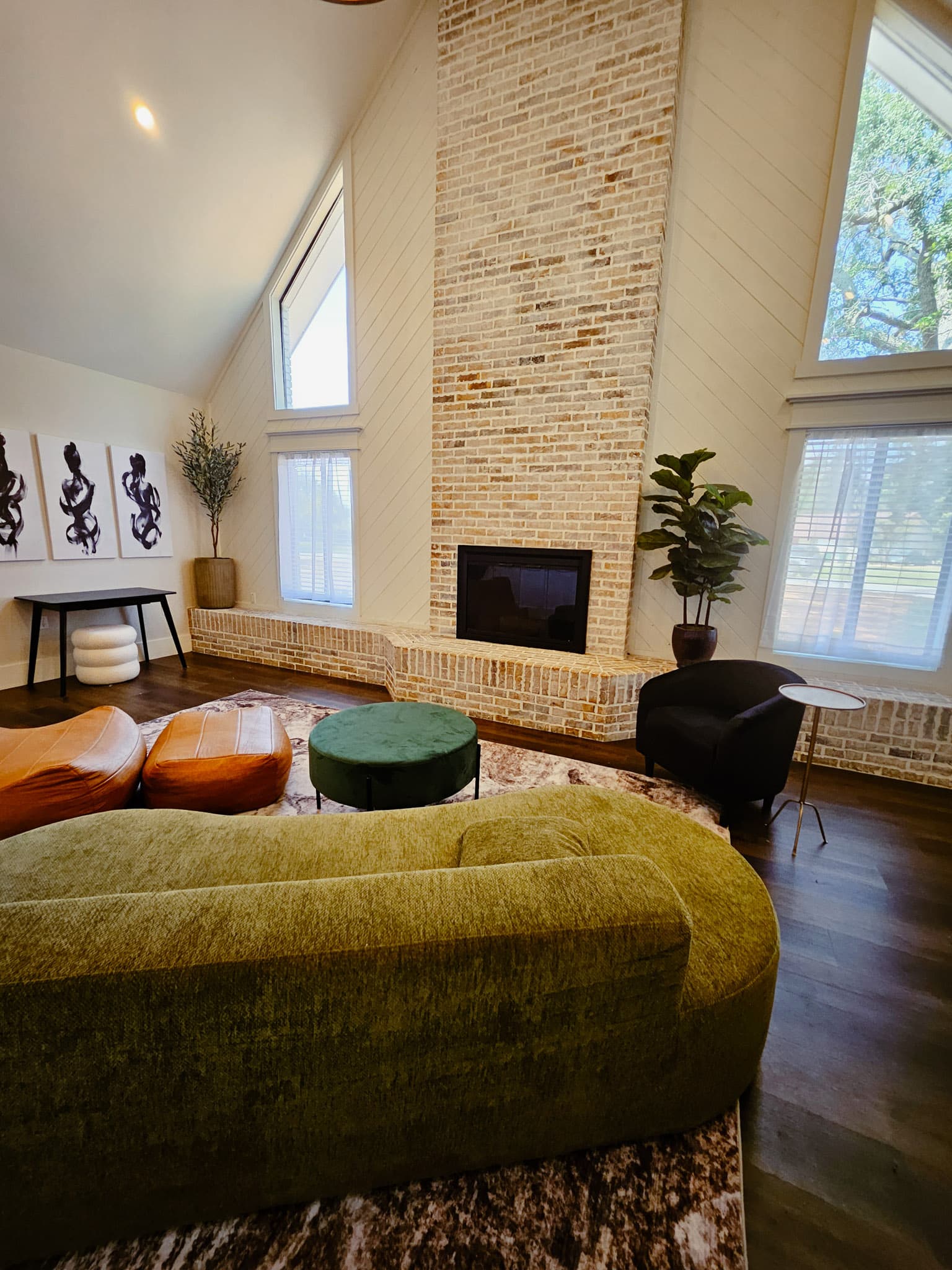 Boudoir studio space with luxury decor