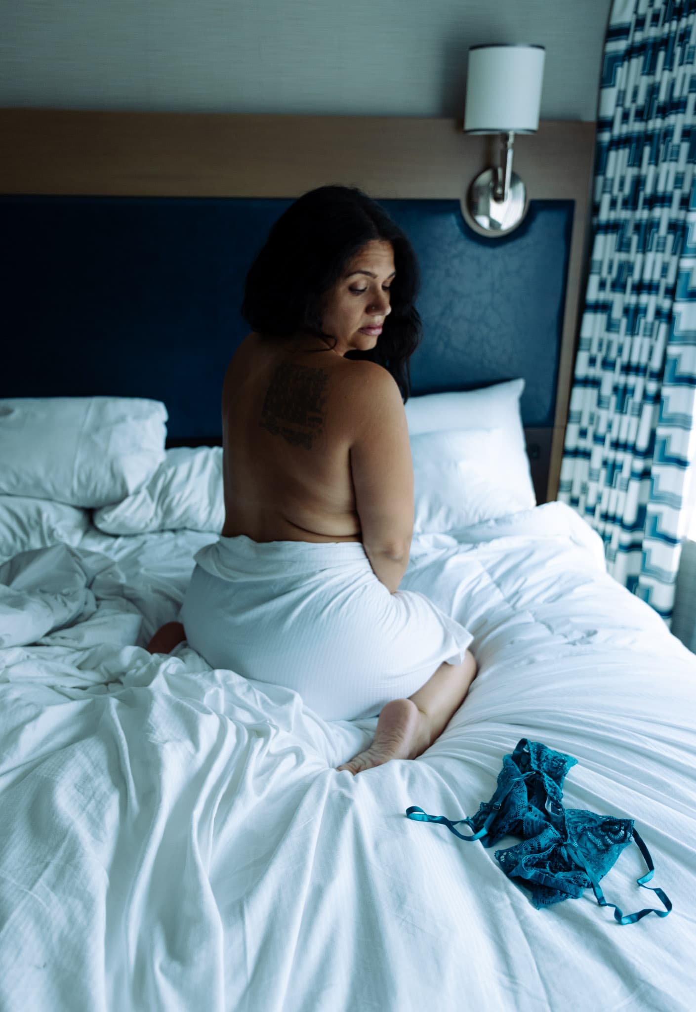 Dawn G. testimonial from her boudoir session